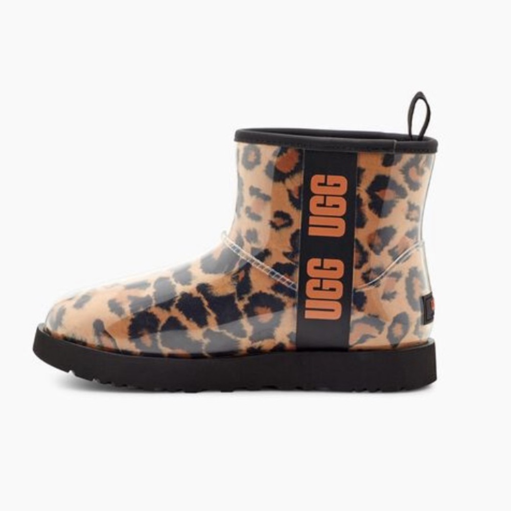UGG Classic Clear Mini Panther Butterscotch Shoes - Picture 3 of 11